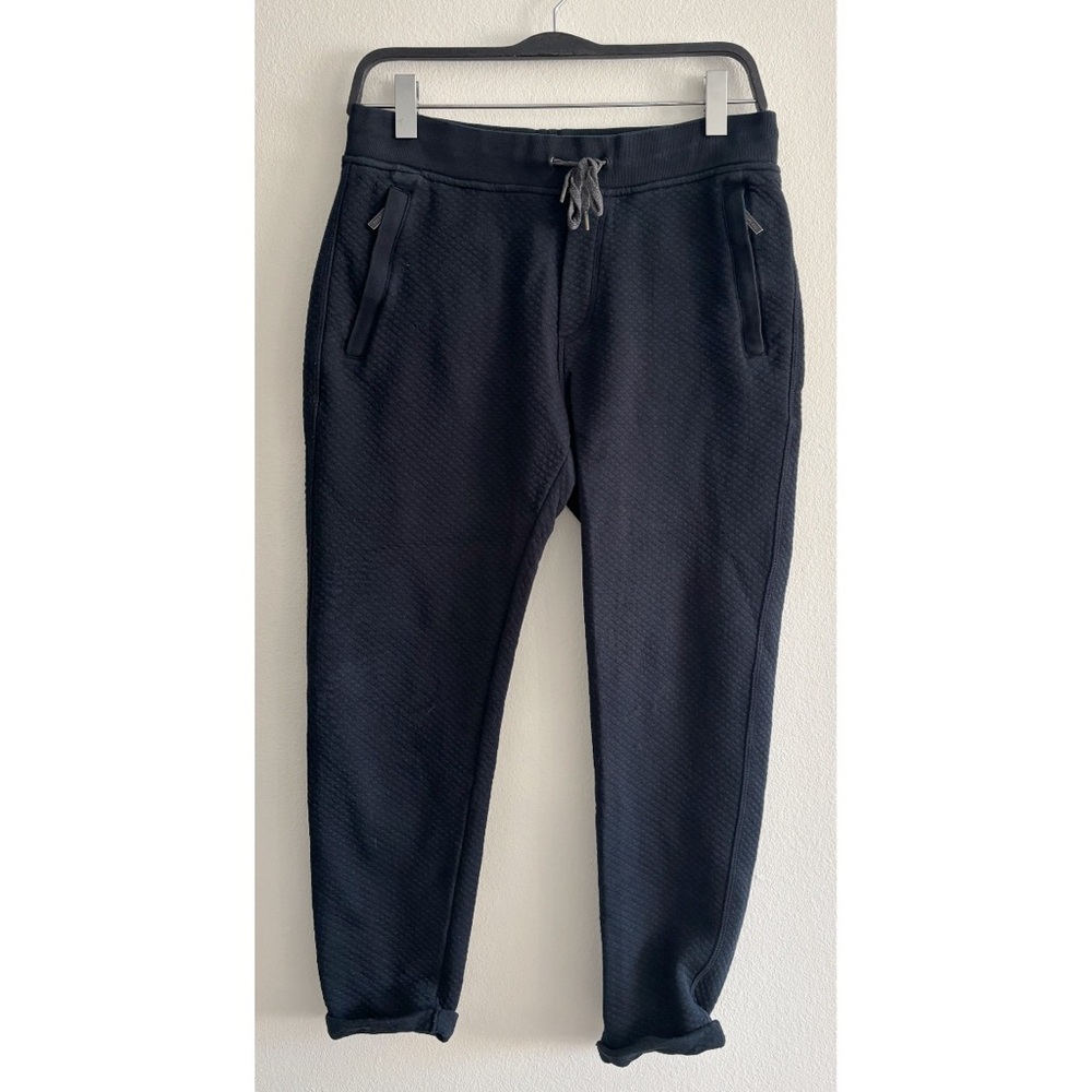 Ted Baker Navy Blue Quilted Jogger Sweatpants 34R